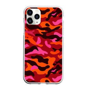 Чехол для iPhone 11 Pro матовый с принтом CAMOUFLAGE RED в Белгороде, Силикон |  | camouflage | армия | военная форма | военный | вооружение | вооруженные силы | защита | защитный цвет | камуфляж | красный | маскировка | солдат | униформа | форма