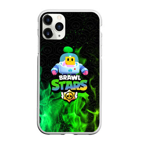 Чехол для iPhone 11 Pro Max матовый с принтом Sprout Brawl Stars в Белгороде, Силикон |  | Тематика изображения на принте: brawl | brawl stars | sprout | бравл | бравл старс | росток | спраут | спраут brawl stars | спроут