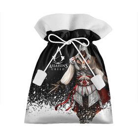 Подарочный 3D мешок с принтом Assassin’s Creed [04] в Белгороде, 100% полиэстер | Размер: 29*39 см | ezio | game | ubisoft | ассасин крид | кредо ассасина | эцио
