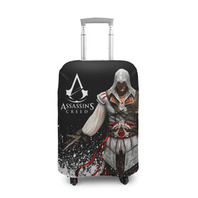 Чехол для чемодана 3D с принтом Assassin’s Creed  [04] в Белгороде, 86% полиэфир, 14% спандекс | двустороннее нанесение принта, прорези для ручек и колес | ezio | game | ubisoft | ассасин крид | кредо ассасина | эцио