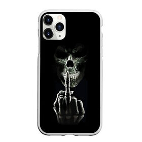 Чехол для iPhone 11 Pro Max матовый с принтом Finger в Белгороде, Силикон |  | black | bones | finger | gesture | jaw | orbits | skull | teeth | глазницы | жест | зубы | кости | палец | пасть | череп | черный