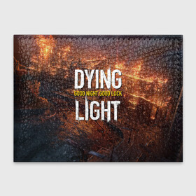 Обложка для студенческого билета с принтом DYING LIGHT (Z) в Белгороде, натуральная кожа | Размер: 11*8 см; Печать на всей внешней стороне | Тематика изображения на принте: dying light | dying light 2 | survival horror | zombie | апокалипсис | даинг лайт | зомби | зомби апокалипсис | конец света | угасающий свет