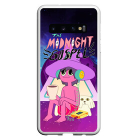 Чехол для Samsung Galaxy S10 с принтом The Midnight Gospel в Белгороде, Силикон | Область печати: задняя сторона чехла, без боковых панелей | clancy | the midnight gospel | клэнси | полночная проповедь | полуночная проповедь | полуночное евангелие