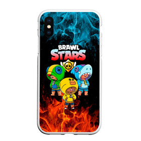 Чехол для iPhone XS Max матовый с принтом Brawl Stars Leon Trio в Белгороде, Силикон | Область печати: задняя сторона чехла, без боковых панелей | 3 леона | brawl stars | brawl stars leon | leon | leon green | leon sally | leon shark | бравл старс | леон | леон акула | леон огонь | леон салли | леон старс | леоны