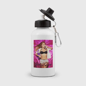 Бутылка спортивная с принтом Britney Spears в Белгороде, металл | емкость — 500 мл, в комплекте две пластиковые крышки и карабин для крепления | Тематика изображения на принте: britney | britneyspears | icon | jean | pop | princess | spears | usa | бритни | бритниспирс | джин | поп | работа | спирс | сша