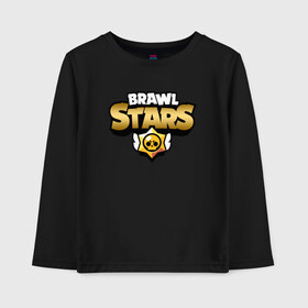 Детский лонгслив хлопок с принтом BRAWL STARS GOLD в Белгороде, 100% хлопок | круглый вырез горловины, полуприлегающий силуэт, длина до линии бедер | bibi | brawl stars | coach mike | crow | leon | leon shark | max | mecha crow | mr.p | phoenix | sally leon | spike | sprout | unicorn | virus 8 bit | werewolf | ворон | оборотень | пингвин