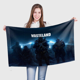 Флаг 3D с принтом Wasteland 3 в Белгороде, 100% полиэстер | плотность ткани — 95 г/м2, размер — 67 х 109 см. Принт наносится с одной стороны | game wasteland 3 | post apocalyptic | wasteland | wasteland 2 | wasteland 3 | вастеленд | вестерленд | вестленд | вэстелэнд | игра wasteland | постапакалипсис | пустошь | ядерная зима