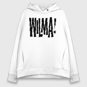 Женское худи Oversize хлопок с принтом WILMA в Белгороде, френч-терри — 70% хлопок, 30% полиэстер. Мягкий теплый начес внутри —100% хлопок | боковые карманы, эластичные манжеты и нижняя кромка, капюшон на магнитной кнопке | bamm bamm rubble | barney rubble | bedrock | betty rubble | dino | flintstones | fred flintstone | hoppy | pebbles | stone age | vdgerir | wilma | флинстоун | флинтстоун