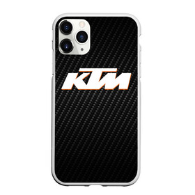 Чехол для iPhone 11 Pro Max матовый с принтом KTM КАРБОН (Z) в Белгороде, Силикон |  | enduro | ktm | moto | motocycle | sportmotorcycle | ктм | мото | мотоспорт