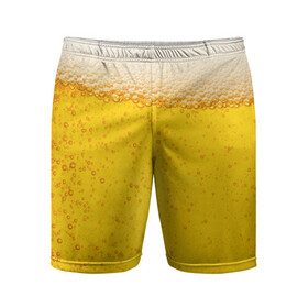 Мужские шорты спортивные с принтом Пиво в Белгороде,  |  | пенное | хмельное