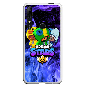 Чехол для Honor P Smart Z с принтом BRAWL STARS TRIO в Белгороде, Силикон | Область печати: задняя сторона чехла, без боковых панелей | 8 bit | 8 бит | bibi | brawl | brawl stars | crow | leon | spike | sprout | stars | бравл | бравл старс | браво старс | игра | компьютерная | кров | леон | онлайн | старс