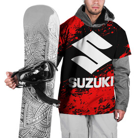 Накидка на куртку 3D с принтом SUZUKI (1) в Белгороде, 100% полиэстер |  | suzuki | авто | автомобиль | сузуки
