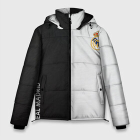 Мужская зимняя куртка 3D с принтом Real Madrid в Белгороде, верх — 100% полиэстер; подкладка — 100% полиэстер; утеплитель — 100% полиэстер | длина ниже бедра, свободный силуэт Оверсайз. Есть воротник-стойка, отстегивающийся капюшон и ветрозащитная планка. 

Боковые карманы с листочкой на кнопках и внутренний карман на молнии. | atletico | barcelona | borussia | chelsea | cristiano | football | juventus | manchester city | manchester united | messi | real madrid | ronaldo | sport | спорт | футбол