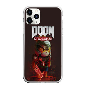 Чехол для iPhone 11 Pro Max матовый с принтом Doom Crossing в Белгороде, Силикон |  | animal crossing | isabelle | tom nook | энимал кроссинг