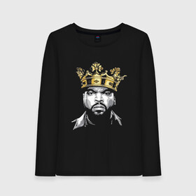 Женский лонгслив хлопок с принтом Ice Cube King в Белгороде, 100% хлопок |  | Тематика изображения на принте: 2pac | black | compton | dog | dr dre | hip hop | ice cube | king | nwa | rap | snoop dogg | west coast | westside | айс кьюб | гангстер | голос улиц | король | микрофон | музыка | рифма | рэп | рэпер | хип хоп