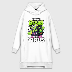 Платье-худи хлопок с принтом BRAWL STARS VIRUS 8 BIT в Белгороде,  |  | bibi | brawl stars | coach mike | crow | leon | leon shark | max | mecha crow | mr.p | phoenix | sally leon | spike | sprout | tara | unicorn | virus 8 bit | werewolf | ворон | оборотень