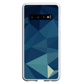 Чехол для Samsung Galaxy S10 с принтом DARK BLUE в Белгороде, Силикон | Область печати: задняя сторона чехла, без боковых панелей | geometry | kaleidoscope | pattern | pilygon | polyscape | space | textures | tie dye | абстракт | броня | вселенная | геометрия | города | каледоскоп | космос | паттерн | полигон | полискейп | природа | тай дай | текстура | текстуры