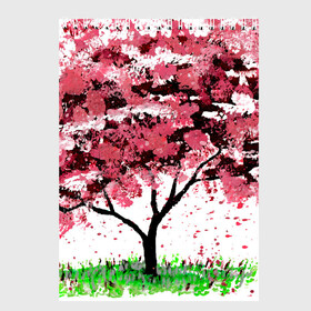 Скетчбук с принтом Сакура в Белгороде, 100% бумага
 | 48 листов, плотность листов — 100 г/м2, плотность картонной обложки — 250 г/м2. Листы скреплены сверху удобной пружинной спиралью | pink | sakura | tree | дерево | дерево сакуры | природа | розовое | сакура | цветущее дерево