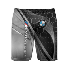 Мужские шорты спортивные с принтом BMW M POWER в Белгороде,  |  | bmw | bmw motorsport | bmw performance | carbon | m | m power | motorsport | performance | sport | бмв | карбон | моторспорт | спорт