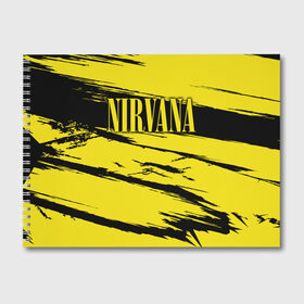Альбом для рисования с принтом Nirvana в Белгороде, 100% бумага
 | матовая бумага, плотность 200 мг. | bleach | blew | cobain | dave | geffen | hormoaning | in utero | incesticide | krist | kurt | nevermind | nirvana | novoselic | rock | vevo | геффен | курт кобейн | нирвана | рок