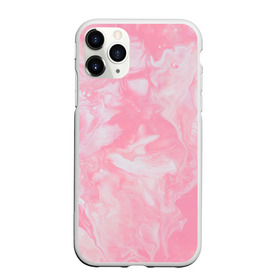 Чехол для iPhone 11 Pro матовый с принтом Розовая Богемия в Белгороде, Силикон |  | искусство | краска | разводы