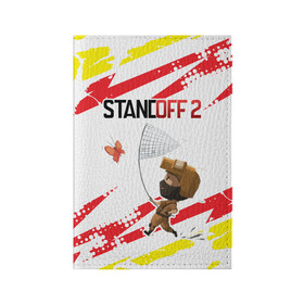 Обложка для паспорта матовая кожа с принтом STANDOFF 2 в Белгороде, натуральная матовая кожа | размер 19,3 х 13,7 см; прозрачные пластиковые крепления | game | games | logo | mobile | off | online | shooter | stand | standoff | standoff 2 | symbol | игра | игры | лого | логотип | онлайн | офф | символ | станд | стандофф | стандофф 2 | стенд | стендофф | шутер