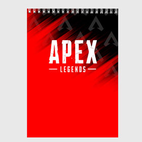 Скетчбук с принтом APEX LEGENDS в Белгороде, 100% бумага
 | 48 листов, плотность листов — 100 г/м2, плотность картонной обложки — 250 г/м2. Листы скреплены сверху удобной пружинной спиралью | apex | apex legends | battle | battle royal | bloodhound | titanfall | wraith | апекс | апекс легендс | батл рояль | битва | война | каустик | королевская битва