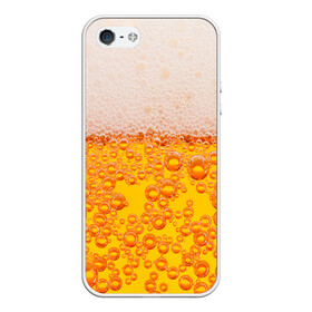 Чехол для iPhone 5/5S матовый с принтом ПИВО в Белгороде, Силикон | Область печати: задняя сторона чехла, без боковых панелей | Тематика изображения на принте: beer | textures | бир | напитки | пенное | текстуры | фон