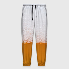 Мужские брюки 3D с принтом ТЕМА:ПИВО в Белгороде, 100% полиэстер | манжеты по низу, эластичный пояс регулируется шнурком, по бокам два кармана без застежек, внутренняя часть кармана из мелкой сетки | beer | бир | напитки | пенное