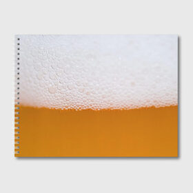 Альбом для рисования с принтом ТЕМАПИВО в Белгороде, 100% бумага
 | матовая бумага, плотность 200 мг. | beer | бир | напитки | пенное