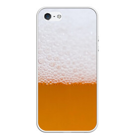 Чехол для iPhone 5/5S матовый с принтом ТЕМАПИВО в Белгороде, Силикон | Область печати: задняя сторона чехла, без боковых панелей | Тематика изображения на принте: beer | бир | напитки | пенное