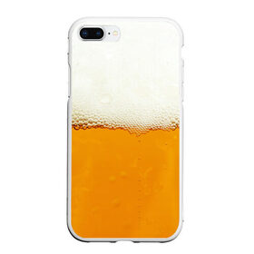 Чехол для iPhone 7Plus/8 Plus матовый с принтом Я ПИВО! в Белгороде, Силикон | Область печати: задняя сторона чехла, без боковых панелей | Тематика изображения на принте: beer | бир | напитки | пенное