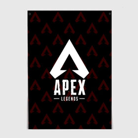 Постер с принтом APEX LEGENDS в Белгороде, 100% бумага
 | бумага, плотность 150 мг. Матовая, но за счет высокого коэффициента гладкости имеет небольшой блеск и дает на свету блики, но в отличии от глянцевой бумаги не покрыта лаком | apex | apex legends | battle | battle royal | bloodhound | titanfall | wraith | апекс | апекс легендс | батл рояль | битва | война | каустик | королевская битва