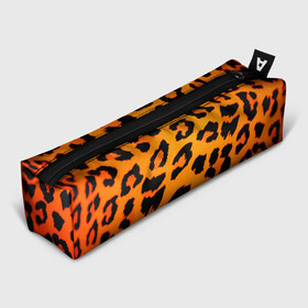 Пенал 3D с принтом JAGUAR GOLD в Белгороде, 100% полиэстер | плотная ткань, застежка на молнии | cat | jaguar | leopard | yaguar | дикая кошка | животные | кошка | леопард | пятна животного | текстура | шерсть | ягуар