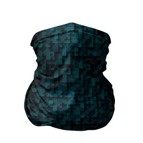 Бандана-труба 3D с принтом КУБИЗМ в Белгороде, 100% полиэстер, ткань с особыми свойствами — Activecool | плотность 150‒180 г/м2; хорошо тянется, но сохраняет форму | 3d | textures | tiles | геометрия | камуфляж | квадраты | кубики | неон | объемный | пиксели | тайлы | текстуры | тетрис | фон