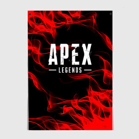 Постер с принтом APEX LEGENDS. в Белгороде, 100% бумага
 | бумага, плотность 150 мг. Матовая, но за счет высокого коэффициента гладкости имеет небольшой блеск и дает на свету блики, но в отличии от глянцевой бумаги не покрыта лаком | apex | apex legends | battle | battle royal | bloodhound | titanfall | wraith | апекс | апекс легендс | батл рояль | битва | война | каустик | королевская битва