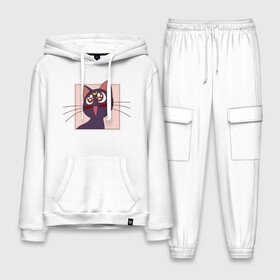 Мужской костюм хлопок с толстовкой с принтом Luna, Sailor Moon в Белгороде,  |  | 90s | cat | cute | kawaii | kitty | luna | sailor moon | usagi tsukino | аниме | каваии | кавай | кот | котики | луна | манга | марс | меркурий | милота | сейлор | сейлор мун | усаги цукино