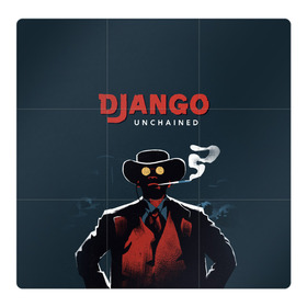 Магнитный плакат 3Х3 с принтом Django в Белгороде, Полимерный материал с магнитным слоем | 9 деталей размером 9*9 см | django | tarantino | джанго | джанго освобожденный | тарантино