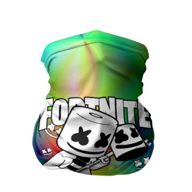 Бандана-труба 3D с принтом FORTNITE x MARSHMELLO в Белгороде, 100% полиэстер, ткань с особыми свойствами — Activecool | плотность 150‒180 г/м2; хорошо тянется, но сохраняет форму | deadmau5 | fortnite | fortnite 2 | fortnite x маршмелло | ikonik | marshmello | ninja | ninja streamer | raven | travis scott | ворон | иконик | ниндзя | пили | рейвен | трэвис скотт | фортнайт