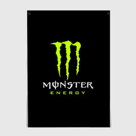 Постер с принтом MONSTER ENERGY в Белгороде, 100% бумага
 | бумага, плотность 150 мг. Матовая, но за счет высокого коэффициента гладкости имеет небольшой блеск и дает на свету блики, но в отличии от глянцевой бумаги не покрыта лаком | black monster | bmx | claw | cybersport | energy | monster | monster energy | moto | motocross | race | sport | киберспорт | когти | монстер энерджи | монстр | мото | мотокросс | ралли | скейтбординг | спорт | т | энергия