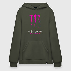 Худи SuperOversize хлопок с принтом MONSTER ENERGY в Белгороде, 70% хлопок, 30% полиэстер, мягкий начес внутри | карман-кенгуру, эластичная резинка на манжетах и по нижней кромке, двухслойный капюшон
 | black monster | bmx | claw | cybersport | energy | monster | monster energy | moto | motocross | race | sport | киберспорт | когти | монстер энерджи | монстр | мото | мотокросс | ралли | скейтбординг | спорт | т | энергия