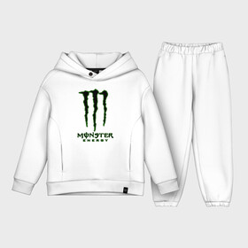 Детский костюм хлопок Oversize с принтом MONSTER ENERGY в Белгороде,  |  | black monster | bmx | claw | cybersport | energy | monster | monster energy | moto | motocross | race | sport | киберспорт | когти | монстер энерджи | монстр | мото | мотокросс | ралли | скейтбординг | спорт | т | энергия