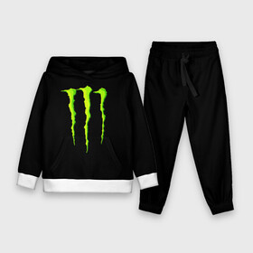 Детский костюм 3D (с толстовкой) с принтом MONSTER ENERGY в Белгороде,  |  | black monster | bmx | claw | cybersport | energy | monster | monster energy | moto | motocross | race | sport | киберспорт | когти | монстер энерджи | монстр | мото | мотокросс | ралли | скейтбординг | спорт | т | энергия