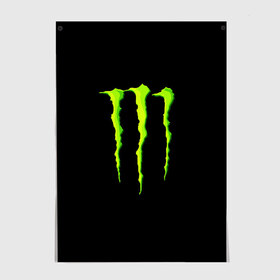 Постер с принтом MONSTER ENERGY в Белгороде, 100% бумага
 | бумага, плотность 150 мг. Матовая, но за счет высокого коэффициента гладкости имеет небольшой блеск и дает на свету блики, но в отличии от глянцевой бумаги не покрыта лаком | black monster | bmx | claw | cybersport | energy | monster | monster energy | moto | motocross | race | sport | киберспорт | когти | монстер энерджи | монстр | мото | мотокросс | ралли | скейтбординг | спорт | т | энергия