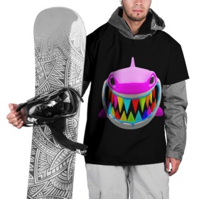 Накидка на куртку 3D с принтом 6IX9INE- GOOBA в Белгороде, 100% полиэстер |  | 6ix9ine | 6ix9ine  gooba | gooba | акула | сикснайн | сиксти найн | сиксти найн репер | такаши | текаши | текаши сикснайн