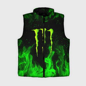 Женский жилет утепленный 3D с принтом MONSTER ENERGY в Белгороде,  |  | black monster | bmx | claw | cybersport | energy | monster | monster energy | moto | motocross | race | sport | киберспорт | когти | монстер энерджи | монстр | мото | мотокросс | ралли | скейтбординг | спорт | т | энергия