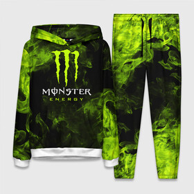 Женский костюм 3D (с толстовкой) с принтом MONSTER ENERGY в Белгороде,  |  | black monster | bmx | claw | cybersport | energy | monster | monster energy | moto | motocross | race | sport | киберспорт | когти | монстер энерджи | монстр | мото | мотокросс | ралли | скейтбординг | спорт | т | энергия