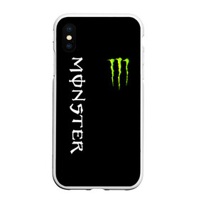 Чехол для iPhone XS Max матовый с принтом MONSTER ENERGY в Белгороде, Силикон | Область печати: задняя сторона чехла, без боковых панелей | black monster | bmx | claw | cybersport | energy | monster | monster energy | moto | motocross | race | sport | киберспорт | когти | монстер энерджи | монстр | мото | мотокросс | ралли | скейтбординг | спорт | т | энергия