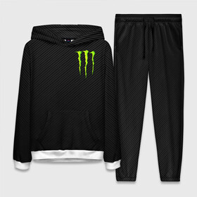 Женский костюм 3D (с толстовкой) с принтом MONSTER ENERGY в Белгороде,  |  | black monster | bmx | claw | cybersport | energy | monster | monster energy | moto | motocross | race | sport | киберспорт | когти | монстер энерджи | монстр | мото | мотокросс | ралли | скейтбординг | спорт | т | энергия