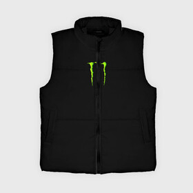 Женский жилет утепленный 3D с принтом MONSTER ENERGY в Белгороде,  |  | black monster | bmx | claw | cybersport | energy | monster | monster energy | moto | motocross | race | sport | киберспорт | когти | монстер энерджи | монстр | мото | мотокросс | ралли | скейтбординг | спорт | т | энергия